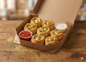 Jalapeños Pizzatekercs (8db)